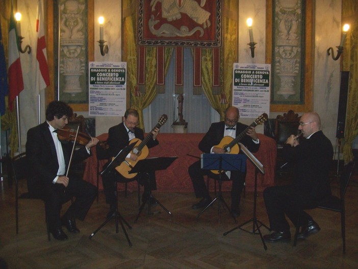 Successo ieri sera a Genova per il concerto della 'Camerata Musicale Ligure' Successo ieri sera a Genova per il concerto della 'Camerata Musicale Ligure'