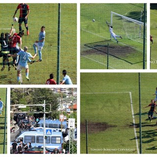 Calcio, Serie D. Ponsacco corsaro al &quot;Comunale sulla Sanremese: i primi scatti della finale playoff (FOTO)