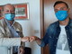 Ospedaletti: pace fatta tra il Sindaco Cimiotti e Luigi De Mare dopo lo screzio del 5 settembre scorso Ospedaletti: pace fatta tra il Sindaco Cimiotti e Luigi De Mare dopo lo screzio del 5 settembre scorso