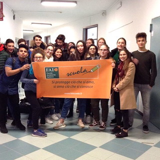 Gli “Apprendisti Ciceroni” del Liceo Angelico Aprosio di Ventimiglia, ambasciatori per il FAI Fondo Ambiente italiano