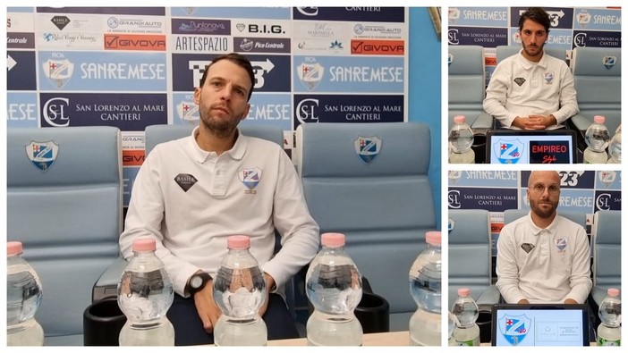Calcio. Sanremese, momento delicato: squadra in zona playout. L'analisi del momento di mister Gori, Gagliardi e Bregliano (Video) Calcio. Sanremese, momento delicato: squadra in zona playout. L'analisi del momento di mister Gori, Gagliardi e Bregliano (Video)