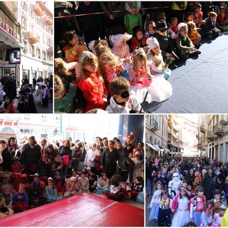 Sanremo: centinaia di bambini piazza per il ritorno del 'Carnevale dei Bambini' (foto)