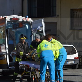 Vallecrosia: nella città alta 60enne cade da un albero, mobilitazione di soccorsi ed elicottero (Foto)