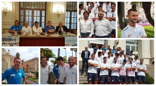 Calcio, Serie D. Sanremese 2019/2020: presentata la Prima Squadra biancoazzurra (FOTO e VIDEO)