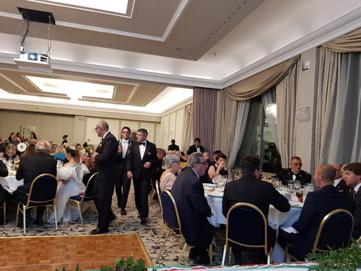 Sanremo: sabato scorso all'hotel Royal la cena di gala per i festeggiamenti dei '100 dalla Vittoria' (Foto e Video)