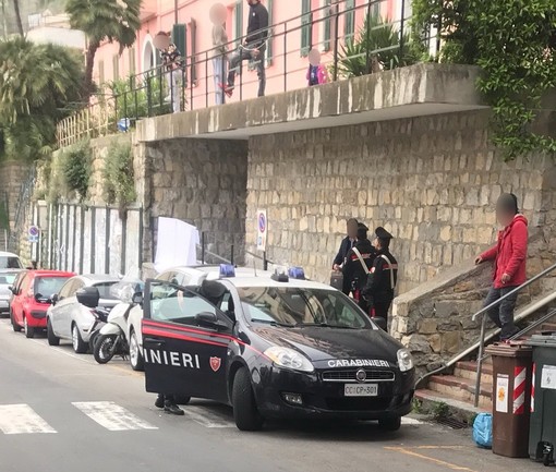 Il luogo del ritrovamento dell'uomo