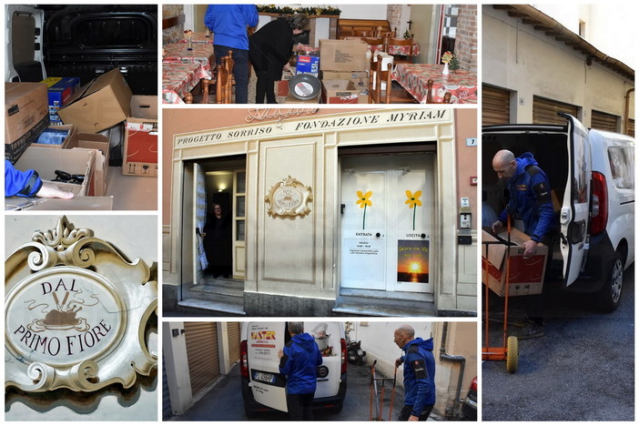 Sanremo: più italiani che stranieri e tanti pensionati alla mensa di via Meridiana, consegnata la donazione della 'Master Srl' (Foto)