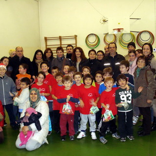 Vallecrosia: grande succeso per la 'Festa degli Auguri' del corso di 'Baby Basket' Vallecrosia: grande succeso per la 'Festa degli Auguri' del corso di 'Baby Basket'