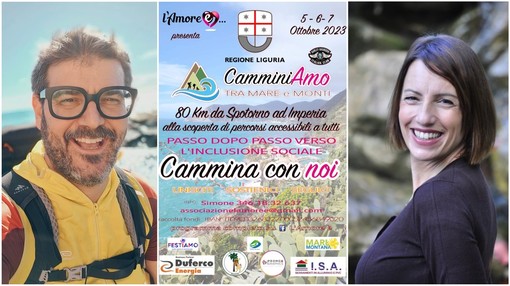 80 km a piedi per trovare percorsi accessibili anche ai disabili, sabato l'arrivo a Imperia 80 km a piedi per trovare percorsi accessibili anche ai disabili, sabato l'arrivo a Imperia