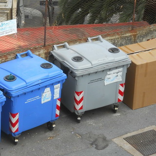 Sanremo: enorme cartone vicino ai cassonetti, la mail con foto di Edgardo Perduca