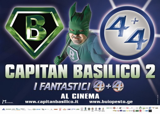 Venerdì prossimo anche nelle sale della provincia di Imperia arriva 'Capitan Basilico 2'