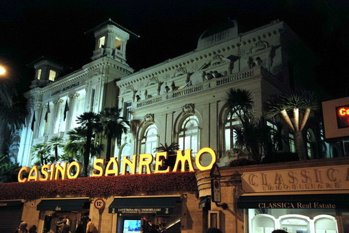 Sanremo: maltempo e mese 'nero' per tradizione, al Casinò di Sanremo incassi di novembre in calo del 13%