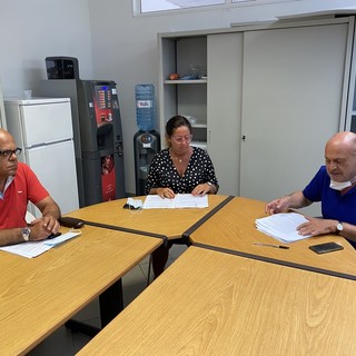 Le immagini della conferenza stampa Le immagini della conferenza stampa