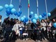 Taggia: il Comune e ANGSA uniti nel lancio di palloncini per Giornata Mondiale della Consapevolezza sull'Autismo (Foto e Video)