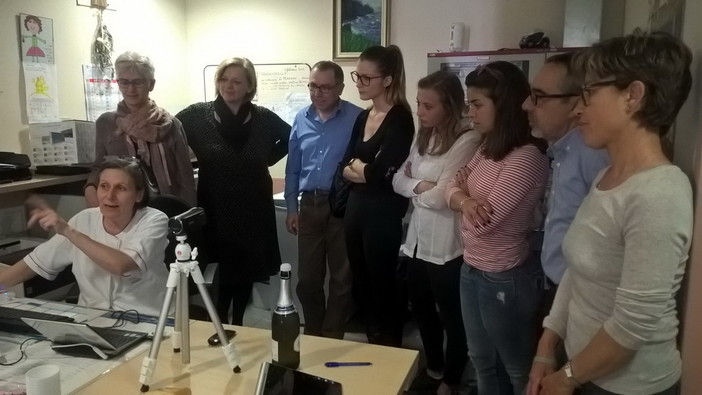 Consegnate le attrezzature informatiche al centro pediatrico di riabilitazione motoria di Imperia dalla onlus ‘Sorridiconpietro’ Consegnate le attrezzature informatiche al centro pediatrico di riabilitazione motoria di Imperia dalla onlus ‘Sorridiconpietro’