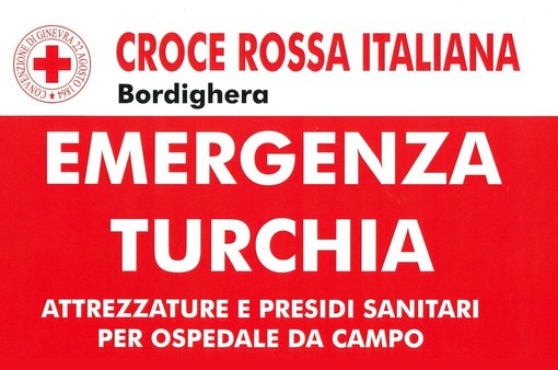 Bordighera: dal Comitato Croce Rossa 35mila siringhe per l'emergenza terremoto in Turchia