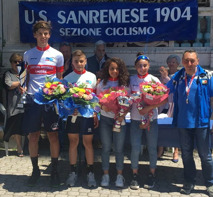 Ciclismo giovanile: doppio appuntamento ieri a Sanremo con la 'Coppa Borrin' ed il 'Memorial Botti'