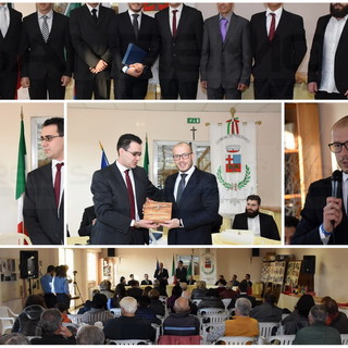 Terzorio: consegnata durante il Consiglio solenne la cittadinanza onoraria al Sindaco di Ventimiglia Ioculano (Foto e Video) Terzorio: consegnata durante il Consiglio solenne la cittadinanza onoraria al Sindaco di Ventimiglia Ioculano (Foto e Video)