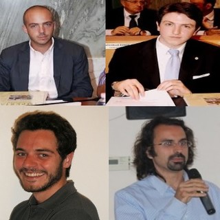 In alto da sinistra: Giorgio Montanari e Angelo Dulbecco, sotto Mauro Servalli e Davide Siccardi In alto da sinistra: Giorgio Montanari e Angelo Dulbecco, sotto Mauro Servalli e Davide Siccardi