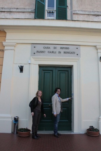 Imperia: blitz a sorpresa del sindaco e dell'assessore Berlinguer alla "Casa di riposo Imperia" in via G.Agnesi Imperia: blitz a sorpresa del sindaco e dell'assessore Berlinguer alla "Casa di riposo Imperia" in via G.Agnesi