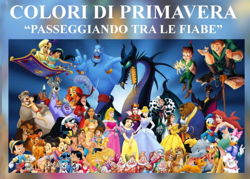 Ventimiglia: domenica prossima torna l'appuntamento 'Colori di primavera, passeggiando tra le fiabe'