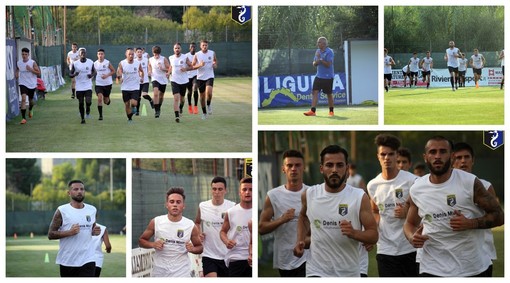 Calcio, Eccellenza. Imperia, altre immagini del primo allenamento al campo sportivo di Cervo (FOTO e VIDEO)