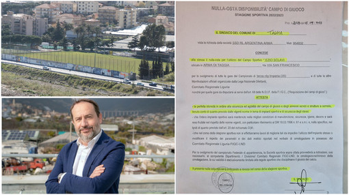 Taggia: chiusura Sclavi, Cascino "Il 5 settembre il sindaco aveva sottoscritto l'idoneità della struttura..." Taggia: chiusura Sclavi, Cascino "Il 5 settembre il sindaco aveva sottoscritto l'idoneità della struttura..."