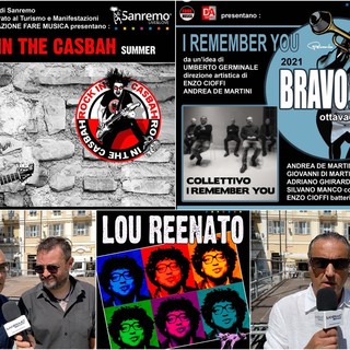 Sanremo: cambia la location ma non lo spirito, conto alla rovescia per Rock in the Casbah e Bravo Jazz (Video)