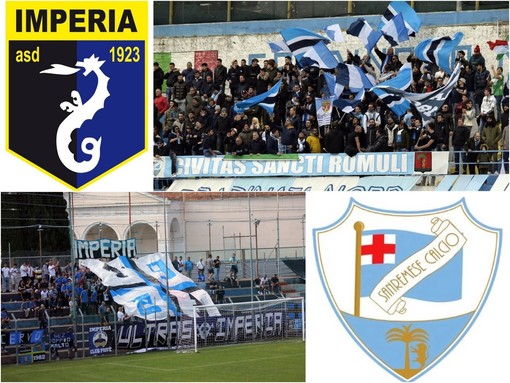 Calcio: è la vigilia di Imperia-Sanremese, dopo 13 anni torna il derby in Serie D ma con gli spalti vuoti non sarà la stessa cosa Calcio: è la vigilia di Imperia-Sanremese, dopo 13 anni torna il derby in Serie D ma con gli spalti vuoti non sarà la stessa cosa