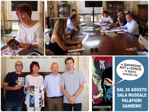 Sanremo si fa largo nel mondo del fumetto, tutto pronto per la prima edizione di ‘Sanremo Art & Comics’ Sanremo si fa largo nel mondo del fumetto, tutto pronto per la prima edizione di ‘Sanremo Art & Comics’