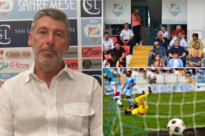 Sanremese calcio, il Presidente Masu:" L'anno prossimo vogliamo vincere il campionato ma abbiamo bisogno di più pubblico per fare il grande salto" (video) Sanremese calcio, il Presidente Masu:" L'anno prossimo vogliamo vincere il campionato ma abbiamo bisogno di più pubblico per fare il grande salto" (video)