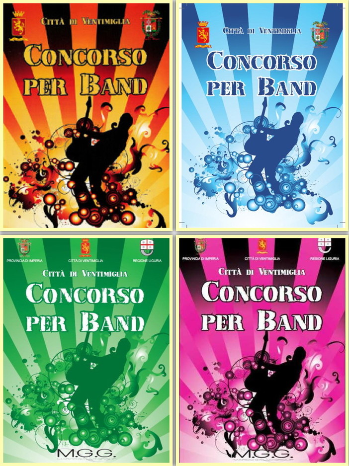 Novità per il concorso per band 'Città di Ventimiglia': prevista anche una esposizione musicale