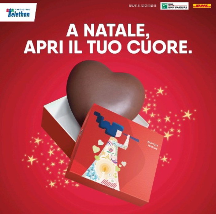 Al via in tutta la provincia di Imperia la campagna Telethon di Natale per sostenere la ricerca