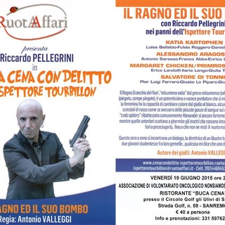 Sanremo: al ristorante del Golf Club una 'cena con delitto' per beneficenza, appuntamento al 19 giugno Sanremo: al ristorante del Golf Club una 'cena con delitto' per beneficenza, appuntamento al 19 giugno