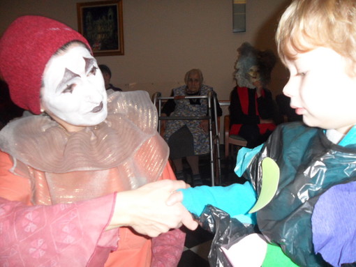 Imperia: grande festa ieri per il Carnevale alla casa di riposo 'Betlemme'