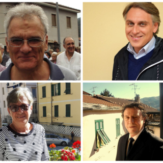 Da sx in alto: Renzo Brunengo, Alessandro Alessandri, Franca Rovere, Mauro Parodi Da sx in alto: Renzo Brunengo, Alessandro Alessandri, Franca Rovere, Mauro Parodi