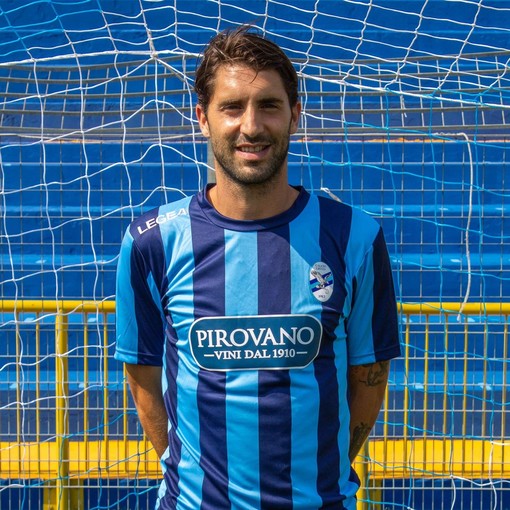 Riccardo Capogna, bomber del Lecco (foto tratta da leccocalcio1912.com)