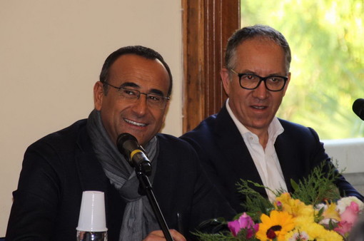 Crescono gli ascolti di 'Sarà Sanremo': la soddisfazione del Sindaco Biancheri e di Carlo Conti Crescono gli ascolti di 'Sarà Sanremo': la soddisfazione del Sindaco Biancheri e di Carlo Conti
