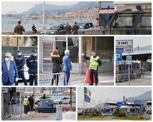 Ore 12: scattano i controlli al confine italo-francese, il Sindaco Scullino "Al momento nessuna chiusura, vedremo" (Foto e Video)