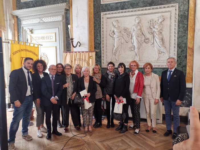 Genova: ieri a Palazzo Tursi le presidenti di Zonta Club Sanremo e Ventimiglia-Bordighera