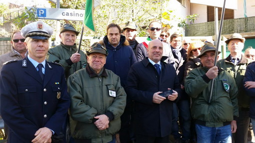 Anche una delegazione di Fratelli d'Italia-An questa mattina alla commemorazione delle Foibe a Sanremo