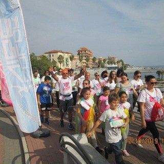 Ventimiglia: sabato scorso al Resentello in 115 per la corsa non competitiva 'Color Vibe' (Foto)