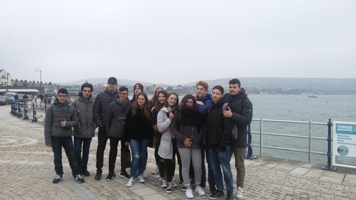 L'immagine è relativa all'esperienza in Inghilterra dello scorso anno scolastico