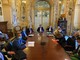 Le immagini della riunione a Palazzo Bellevue