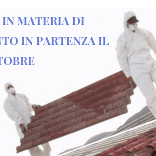 Imperia: al centro di formazione professionale 'Pastore' si apre il 'Mese dell'Amianto'