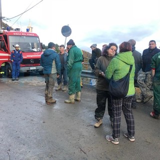 Rezzo: si muove ancora la frana a Cenova, evacuati i 20 residenti rimasti e via anche i soccorritori (Foto)