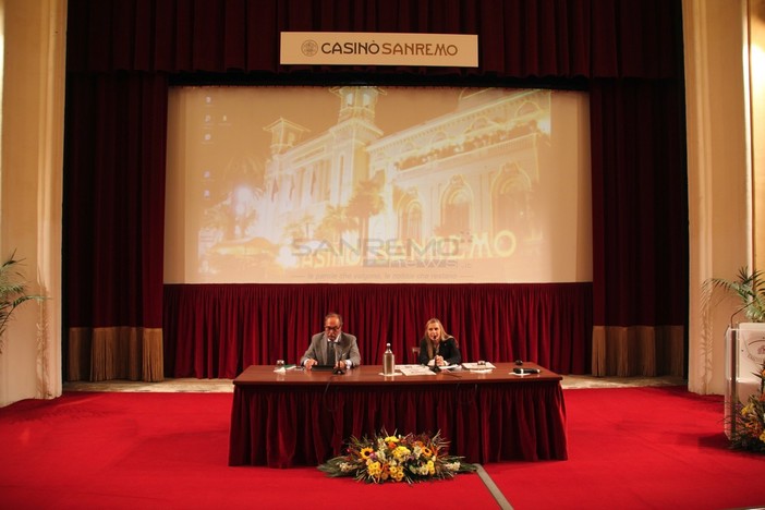 Le immagini dal Casinò di Sanremo