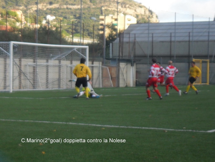 La Nuova Intemelia non si ferma più: storica doppietta per Marino e guizzo di Chionna mettono k.o la Nolese