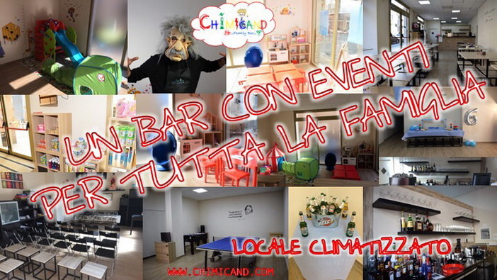 Sanremo: al 'Chimicand Family Bar' di via Lamarmora l'estate è già partita alla grande, sarà un luglio di eventi Sanremo: al 'Chimicand Family Bar' di via Lamarmora l'estate è già partita alla grande, sarà un luglio di eventi