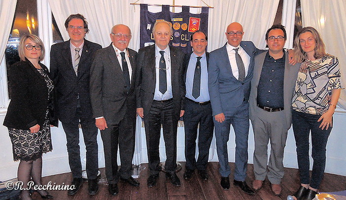 Sanremo: importante relazione del dermatologo Pierre Mario Isola ad una cena organizzata dal Lions Host (Foto)